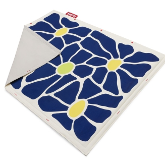 Dywan piknikowy Fatboy Flying Carpet Floral Navy 180x140 cm - 2