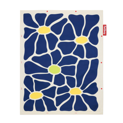 Dywan piknikowy Fatboy Flying Carpet Floral Navy 180x140 cm