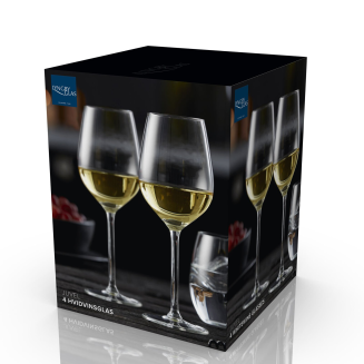 Kieliszki do białego wina Lyngby Glass Juvel 4 szt. - 6