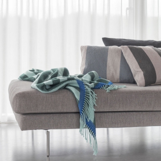 Poszewka na poduszkę Mette Ditmer ACROSS Blue & Sand 40×60 cm - 6