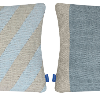 Poszewka na poduszkę Mette Ditmer ACROSS Blue & Sand 40×60 cm - 2