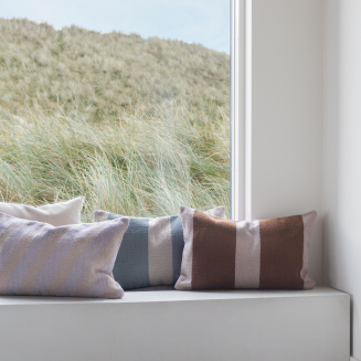 Poszewka na poduszkę Mette Ditmer ACROSS Blue & Sand 40×60 cm - 3