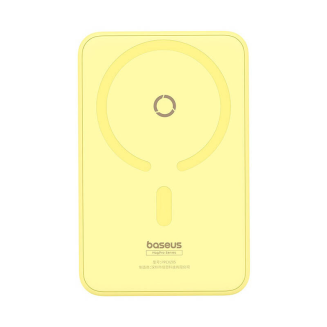 Powerbank magnetyczny Baseus MagPro Magnetic 5000mAh 20W, magsafe (żółty) - 2