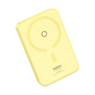 Powerbank magnetyczny Baseus MagPro Magnetic 5000mAh 20W, magsafe (żółty) - 6