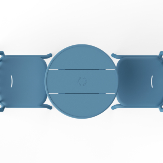 Stolik ogrodowy Fatboy Fred's Round Bistro Table Wave Blue - 4