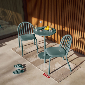 Stolik ogrodowy Fatboy Fred's Round Bistro Table Wave Blue - 11