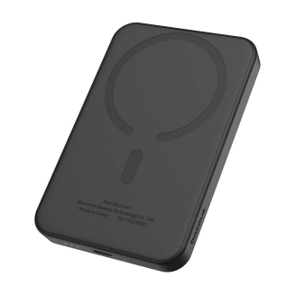 Powerbank BASEUS mini magnetyczny 5000mAh 20W USB-C (czarny) - 5