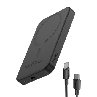Powerbank BASEUS mini magnetyczny 5000mAh 20W USB-C (czarny) - 7