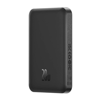 Powerbank BASEUS mini magnetyczny 5000mAh 20W USB-C (czarny) - 4