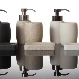  Sorema Rock black soap dispenser - 2