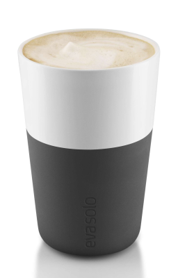 Filiżanki do latte Eva Solo Carbon Black 2 szt.
