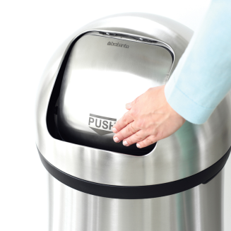Kosz Brabantia Push Bin 60L stal matowa - 2