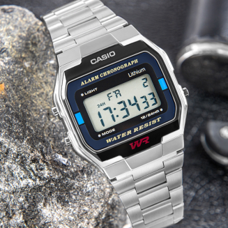 Zegarek CASIO A163WA-1QES Unisex + BOX - 5