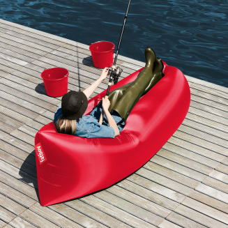 Leżak nadmuchiwany Fatboy Lamzac 3.0 Red - 9