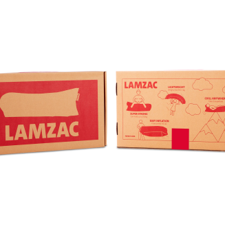 Leżak nadmuchiwany Fatboy Lamzac 3.0 Red - 7