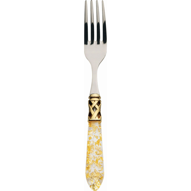 Widelec obiadowy Casa Bugatti Aladdin Gold/Gold