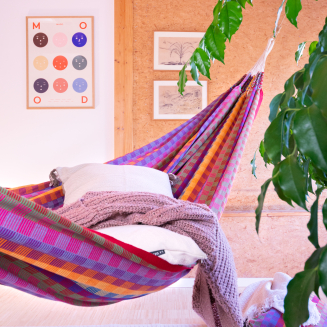  La Siesta Flora flowers kingsize hammock - 2