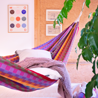 Hamak La Siesta Flora flowers kingsize - 2