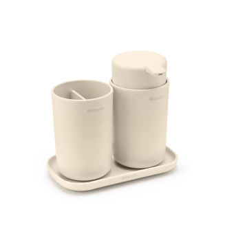 Zestaw 3 akcesoriów łazienkowych Brabantia ReNew Soft Beige - 2