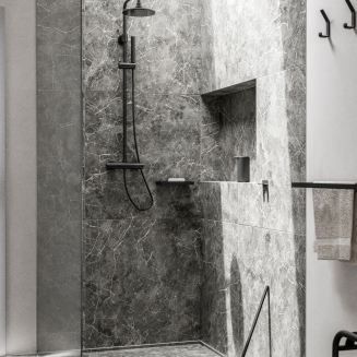 Zone Denmark Rim Black Bathroom Squeegee 30 cm - 4