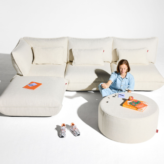 Fotel narożny Fatboy Sumo Corner Seat Boucle Creme - 6