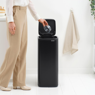 Kosz Brabantia Bo Touch Bin 30l Matt Black - 11