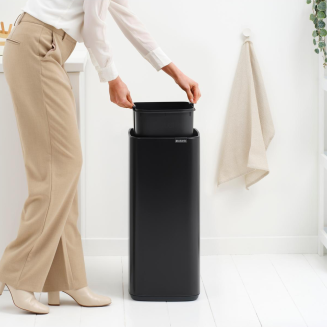 Kosz Brabantia Bo Touch Bin 30l Matt Black - 9