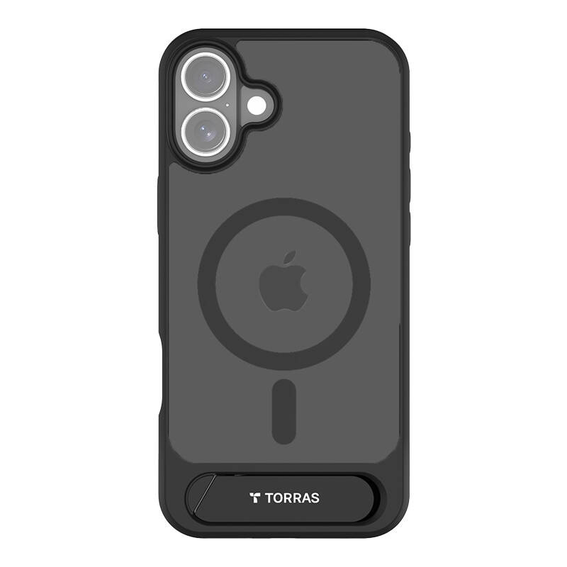  TORRAS Pstand Series Case for iPhone 16 Plus (Black)