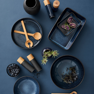 Talerz Bitz Gastro Black&Dark blue 17 cm - 2