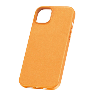 Etui BASEUS Fauxther Series iPhone 15 Plus (pomarańczowe) - 2