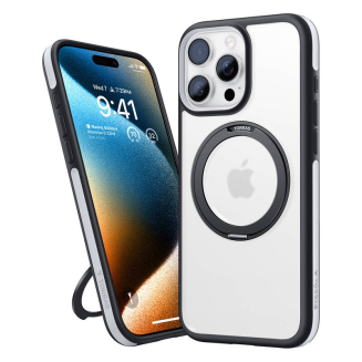  TORRAS Ostand R Fusion Case for iPhone 16 Pro Max (Black) - 4