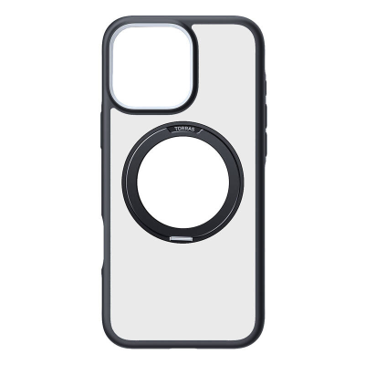 Etui TORRAS Ostand R Fusion do iPhone 16 Pro Max (czarne)
