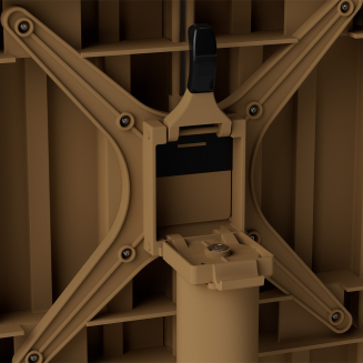 Stolik ogrodowy Fatboy Fred's Square Bistro Table Mochaccino - 6