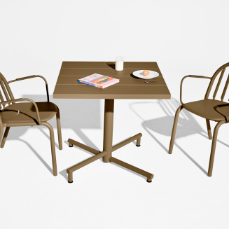 Stolik ogrodowy Fatboy Fred's Square Bistro Table Mochaccino - 9