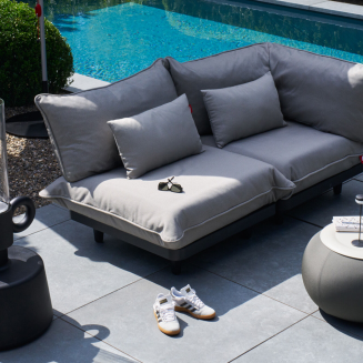 Sofa ogrodowa Fatboy Paletti Set Medium Royal Wolf Grey - 12