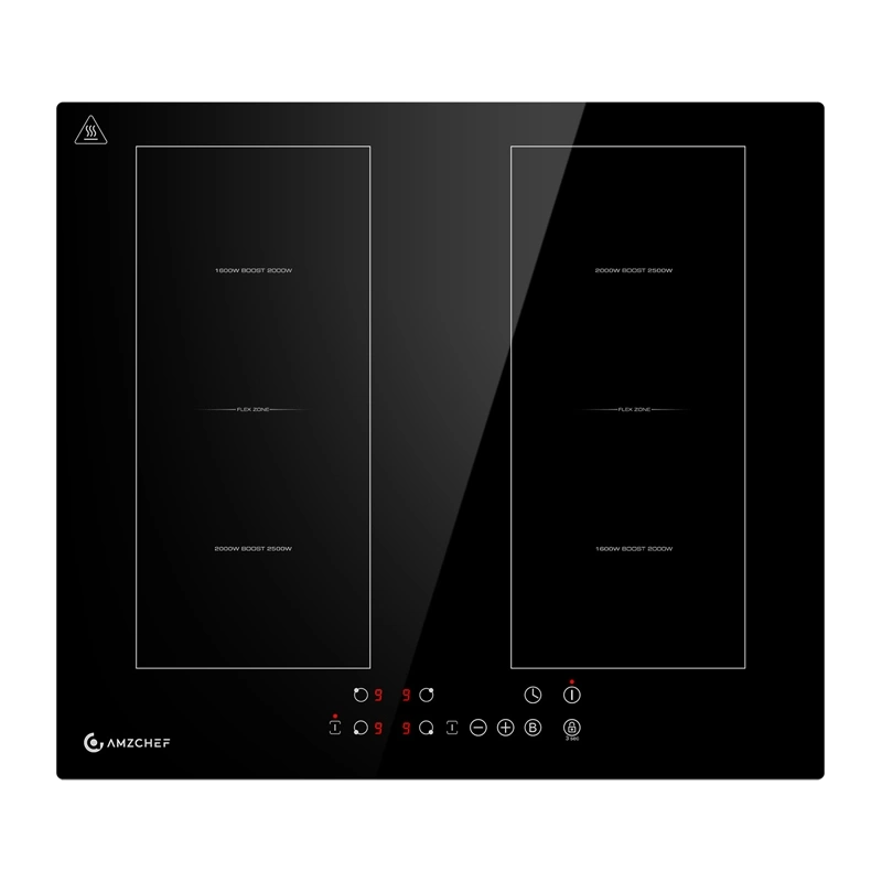 Płyta indukcyjna AMZCHEF CE-FS-I72S-FFDD06 4 pola