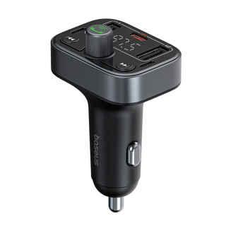 Transmiter FM Baseus S-09 Pro, Bluetooth (czarny) - 2