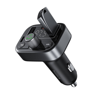Transmiter FM Baseus S-09 Pro, Bluetooth (czarny) - 9