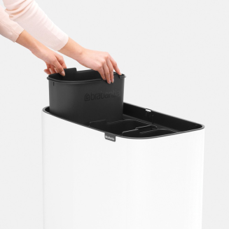 Kosz Brabantia Bo Touch Bin 11+11+11l czarny matowy - 8