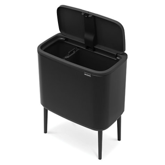 Kosz Brabantia Bo Touch Bin 11+11+11l czarny matowy - 9