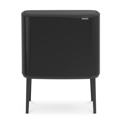 Brabantia Bo Touch Bin 11+11+11l, matte black