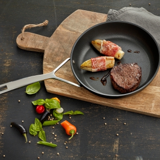 Głęboka patelnia tytanowa Demeyere Alu Pro 5 24 cm - 4