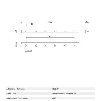  Zack Accolo wall hanger 60 cm matt - 6