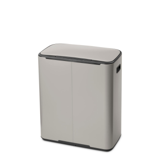 Kosz na śmieci Brabantia Bo 2x30l Soft Grey - 3
