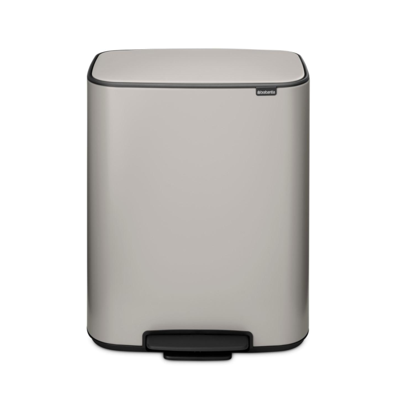 Kosz na śmieci Brabantia Bo 2x30l Soft Grey