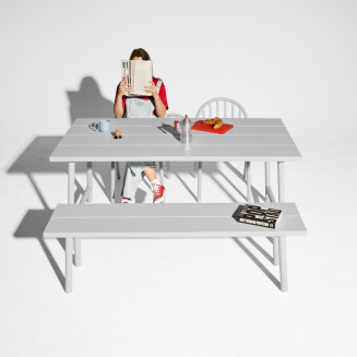Stół ogrodowy Fatboy Fred's Table Medium Dark Sage 170x90x76 cm - 15