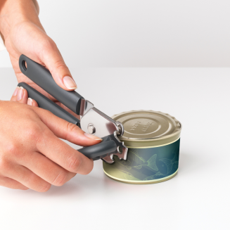 Brabantia Tasty+ Dark Gray can and bottle opener - 4