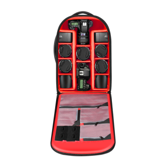 Plecak na aparat fotograficzny Neewer NW3300 (Czerwony) - 2