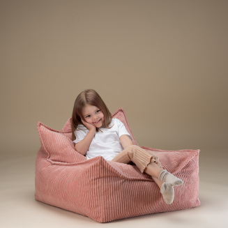 Fotel dziecięcy Wigiwama Beanbag Chair Pink Mousse - 3