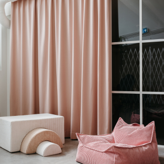  Wigiwama Beanbag Chair Pink Mousse - 8